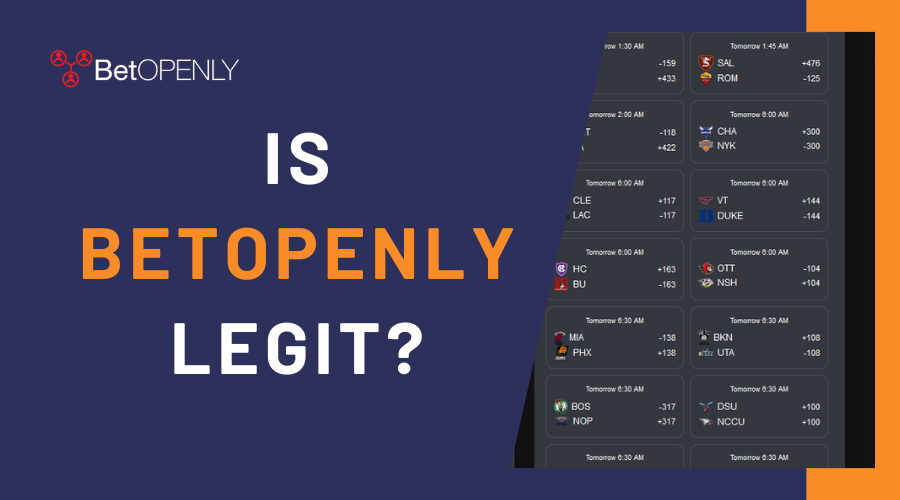 BetOpenly.com Sports Betting | BetOpenly Betting Platform Review