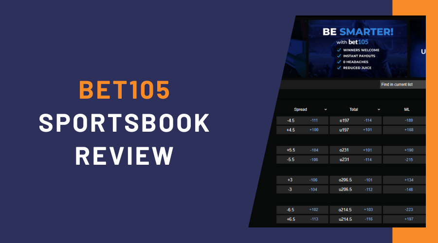 BET105 Sportsbook Review: The Sharp Bettor's Paradise